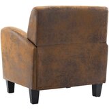 SOFA fotelja smeđa 70x69x72 cm umjetna koža brušena koža | Eponuda.ba