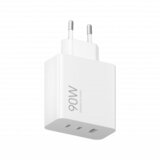 Xiaomi hišni polnilec adapter MDY-19-EK 2x Type C, 1x USB A - 90W - bel (EU Blister) Cene