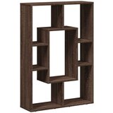Maison Chic Knjižna omara - Knjižni regal rjavi hrast 63x20x90 cm inženirski les, (21726241) | Shoptok.si