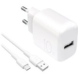 Puro PROLITE 10W STENSKI POLNILEC ZA TELEFONE Z 1,2 M KABLOM USB-A USB-C, (5000062430) Slike
