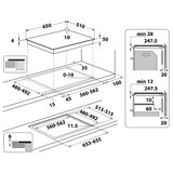 Whirlpool WF S2765 NE/IXL ugradna ploča | ePonuda.com