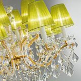  Kolarz 3149.88.3.KoT - Kristalni luster MARIA LOUISE 8xE14/40W/230V 24K zlato | Eponuda.com