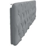 vidaXL Vzglavna stranica svetlo siva 200 cm blago | Shoptok.si