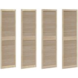  Ormarna vrata s vratima 4 pcs Prirodna 201 x 2,1 x 59,5 cm | shoptok.hr