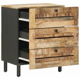  Noćni ormarić Prirodna 50 x 33 x 62 cm Čvrsto drvo manga | shoptok.hr