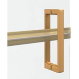  Walk-In zid za tuširanje Zlatno 90 x 6.5 x 190 cm | shoptok.hr