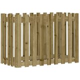 vidaXL Povišena vrtna gredica 100x50x70 cm impregnirana borovina | shoptok.hr
