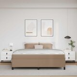  Krevetna konstrukcija Boja cappuccina 180 x 200 cm tkanina | shoptok.hr