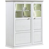 Hom`in visoka komoda, siva, bela | Shoptok.si
