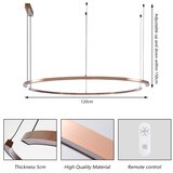  Immax NEO 07328L - LED prigušiva luster na sajli FINO 72W/230V 120 cm roze-zlatna Tuya + daljinski upravljač | Eponuda.com