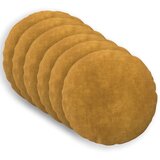  Presvlaka za jastuk 6 pcs HEERLEN Žuta &amp;Oslash; 40 cm Mikrofibra Flis Slike