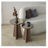 Hanah home Club set stolova Luna, 2 dijela, crni | Eponuda.ba