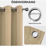 JOYDECO 2x 137×117cm Zatemnitvene termo zavese z rinkami | Shoptok.si