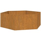 Maison Chic Cvetlično korito - Cvetlični Lonec zarjavelo 138x120x45 cm corten jeklo, (21790118) | Shoptok.si