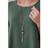 Kesi Włoski Set of blouse + pants with pendant dark khaki | Shoptok.si
