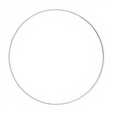 Beli metalni krug za završnu obradu 1 kom - izaberi veličinu Cene