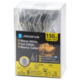Aigostar LED Spoljašnji niz 150xLED/8 funkcija 3xAA 15,3m IP44 topla bela | Eponuda.com