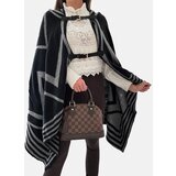 Gemre Dark gray hooded throw Leyla | Shoptok.si