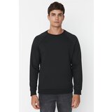 Trendyol Black Men's Basic Oversize Fit Crew Neck Raglan Sleeve Sweatshirt | Shoptok.si