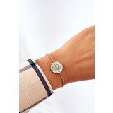  Bracelet With Cubic Zirconia Gold | shoptok.hr