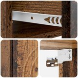  Stenski nočni omarici Star les 33 x 34,5 x 20 cm Inženirski les, (5000209468) | Shoptok.si