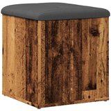 vidaXL klop za shranjevanje starega lesa 42x42x45 cm inženirski les | Shoptok.si
