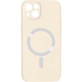 AVIZAR Silikonski ovitek Magsafe za iPhone 14 z mehkim zakljuckom - bel, (20715315) Cene