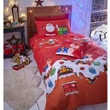 Catherine Lansfield Rdeča otroška posteljnina za posteljico 120x150 cm Santa's Christmas Presents – | Shoptok.si