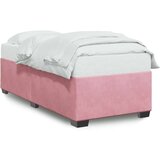  Okvir za krevet ružičasti 80x200 cm baršunasti | shoptok.hr
