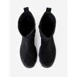Shelvt Black ankle boots with a minimalist cut | Shoptok.si