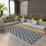 vidaXL Zunanja preproga črna 120x180 cm PP, (20764563) Cene