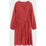 Sinsay Midi haljina na vezanje | shoptok.hr