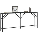  Konzolni stol crni 180 x 23 x 75 cm od konstruiranog drva | shoptok.hr