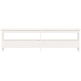  Klop za predsobo bela 160x28x45 cm trdna borovina | Shoptok.si