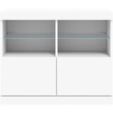  Komoda s LED svjetlima bijela 81x37x67 cm | shoptok.hr