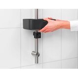 Brabantia Polica za tuširanje ReNew - Dark Grey | Shoptok.si