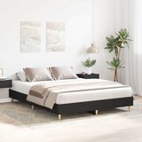  Okvir za krevet crni 150x200 cm konstruirano drvo | shoptok.hr