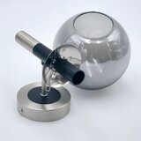  Zidno svetlo ROLLO 1xE14/5W/230V mat hrom/zadimljeno staklo | Eponuda.com