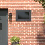  Prozor za podrum RISOR 80 x 70 cm PVC i staklo Antracit Cijene
