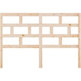  Uzglavlje za krevet 126 x 4 x 100 cm od masivne borovine | shoptok.hr