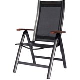 Sun Garden Črni kovinski vrtni stol Ass Comfort - Sun Garden Cene