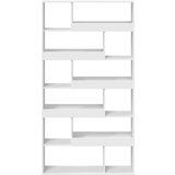 Sobna pregrada bijela 100 x 33 x 187 5 cm konstruirano drvo | shoptok.hr