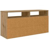  Nizek šalter s predalom Umetni hrast 87 x 27,5 x 43 cm, (5000238862) | Shoptok.si