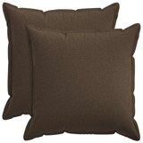  Jastuk s jastukom HOUTEN 2 kom. Sivosmeđa Umjetni lan - Sivosmeđa 80 x 80 cm 2 | shoptok.hr
