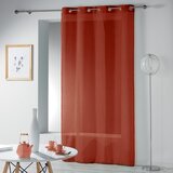 Douceur d intérieur Prosojna zavesa v barvi terakote 140x280 cm Telma – | Shoptok.si