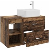  Set namještaja za kupaonicu 2 kom. Staro drvo Konstruirano drvo Smeđa 53 x 35 x 80 cm | Shoptok.si