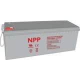 NPP NPG12V-200Ah, gel battery, C20=200AH, T16, 522x238x218x222, 52,8KG, light grey | ePonuda.com