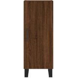  Komoda boja smeđeg hrasta 34,5 x 34 x 90 cm konstruirano drvo | shoptok.hr