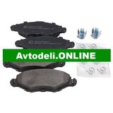 CITROËN/PEUGEOT Komplet zavornih oblog za sprednjo os 206/+ | Shoptok.si