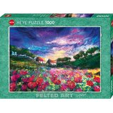 Heye puzzle Filc Art Sundown Poppies 1000 delova 29917 Cene